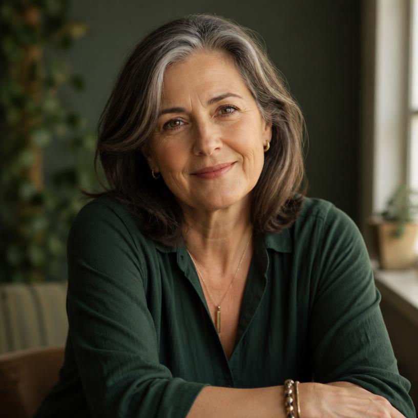 Warm portrait of Kristen Noble, founder of Gentle Consultancy Agency